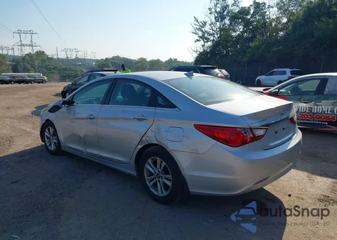 2012 Hyundai Sonata Gls Pzev из США, поврежденный, VIN 5NPEB4ACXCH499543